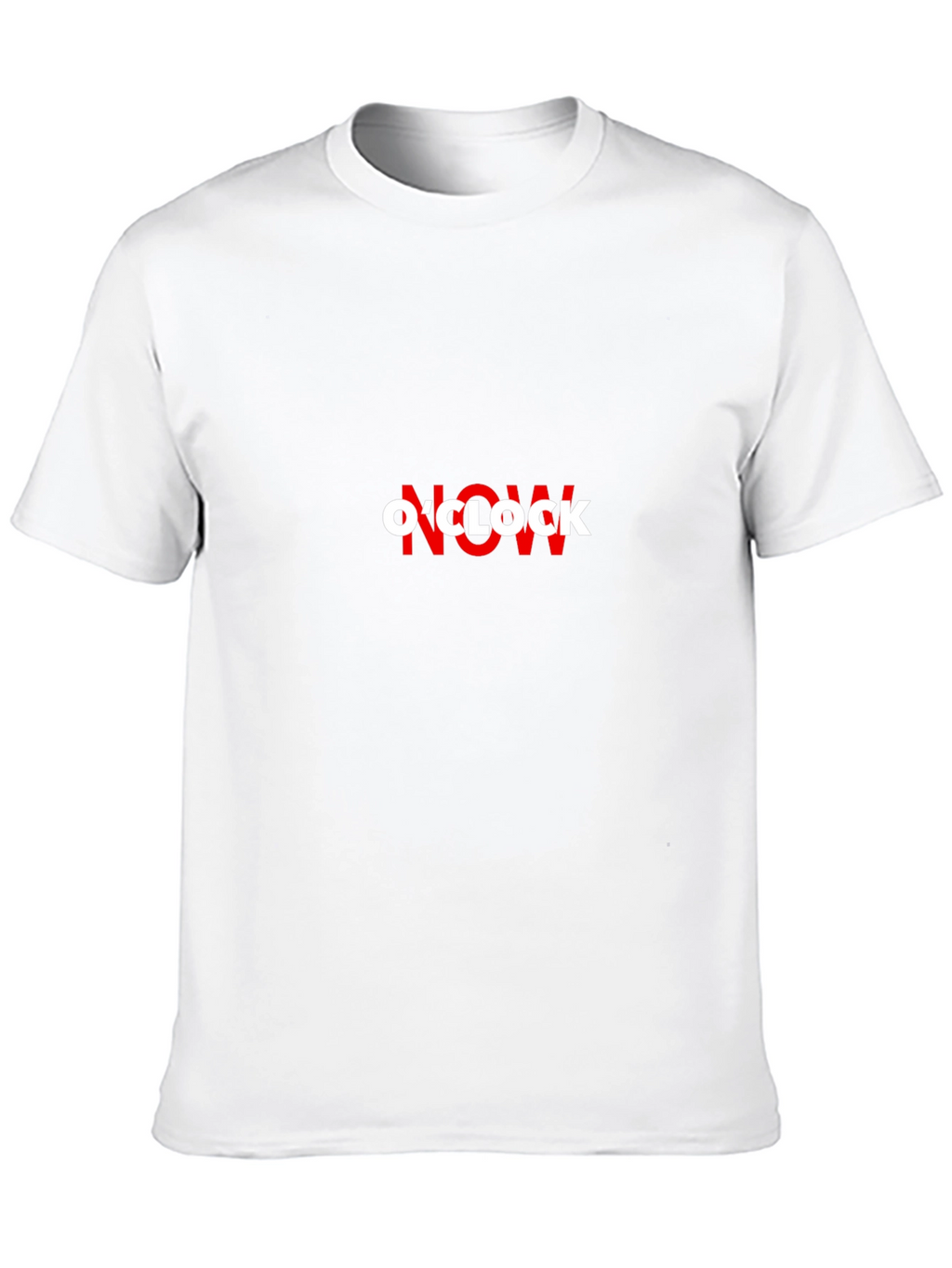 OClock Now Tee - Stylish Graphic T-Shirt