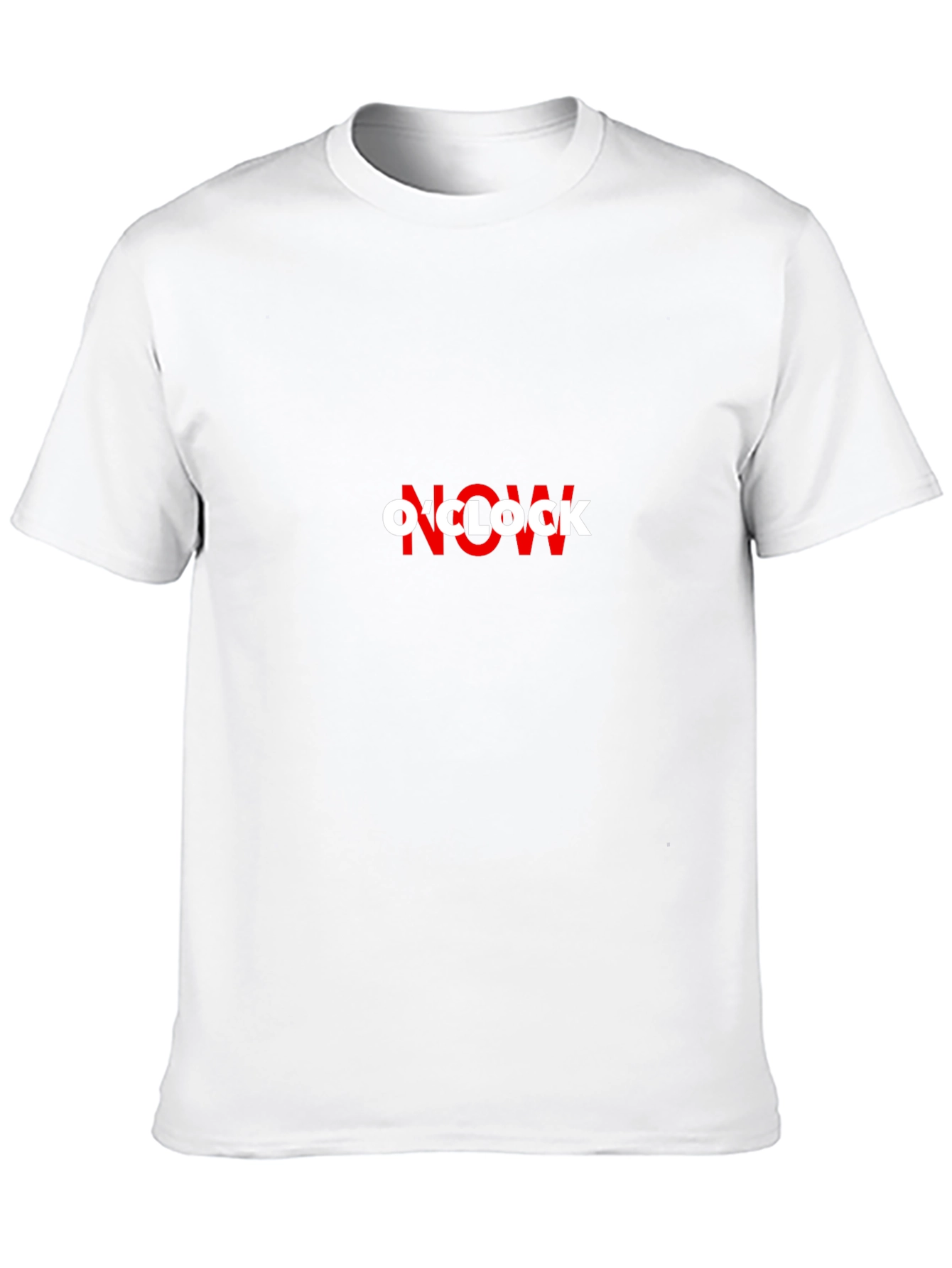 OClock Now Tee - Stylish Graphic T-Shirt