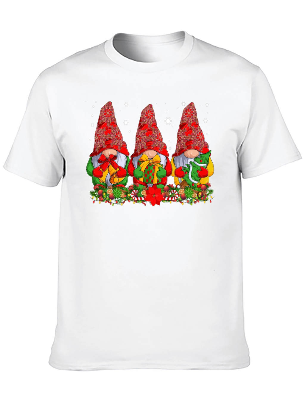 Festive Christmas Gnome T-Shirt