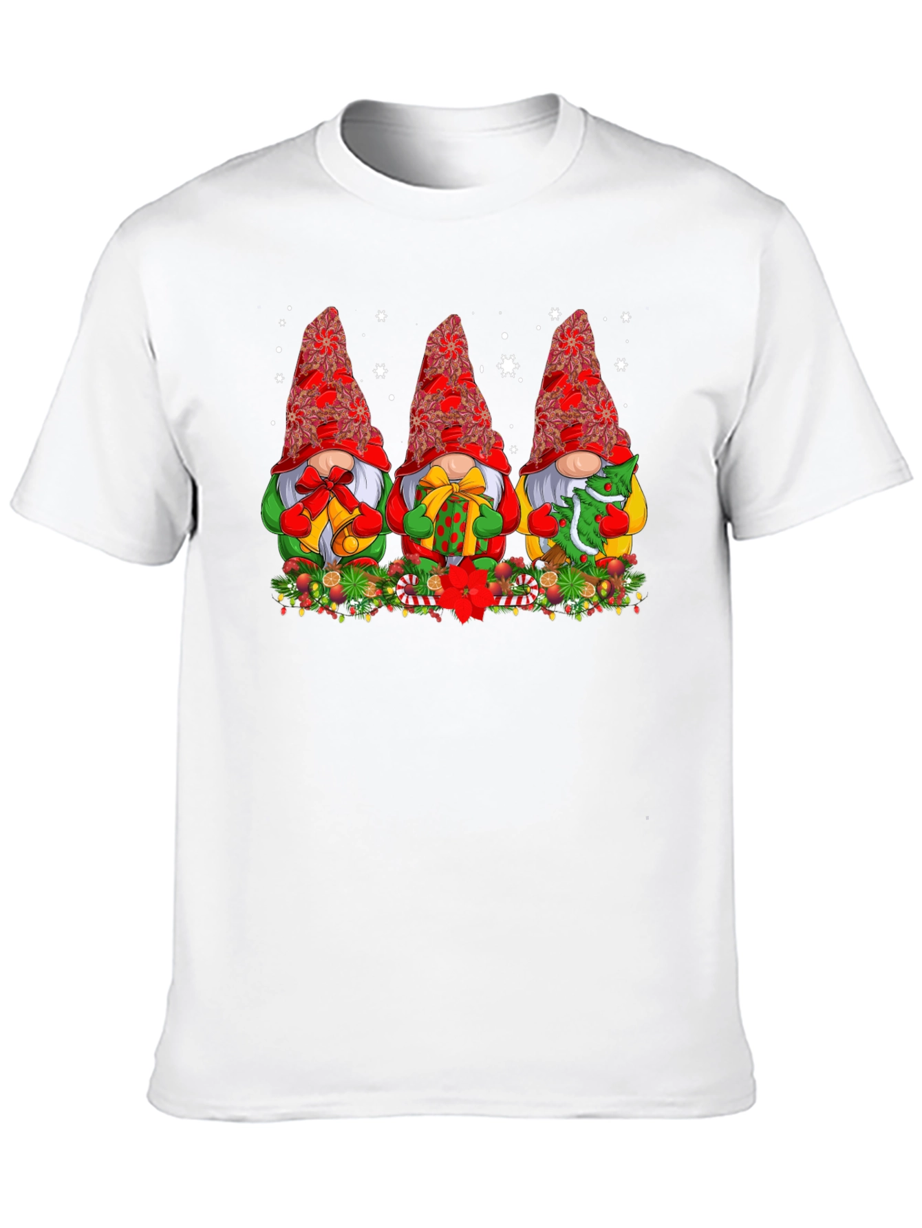 Festive Christmas Gnome T-Shirt