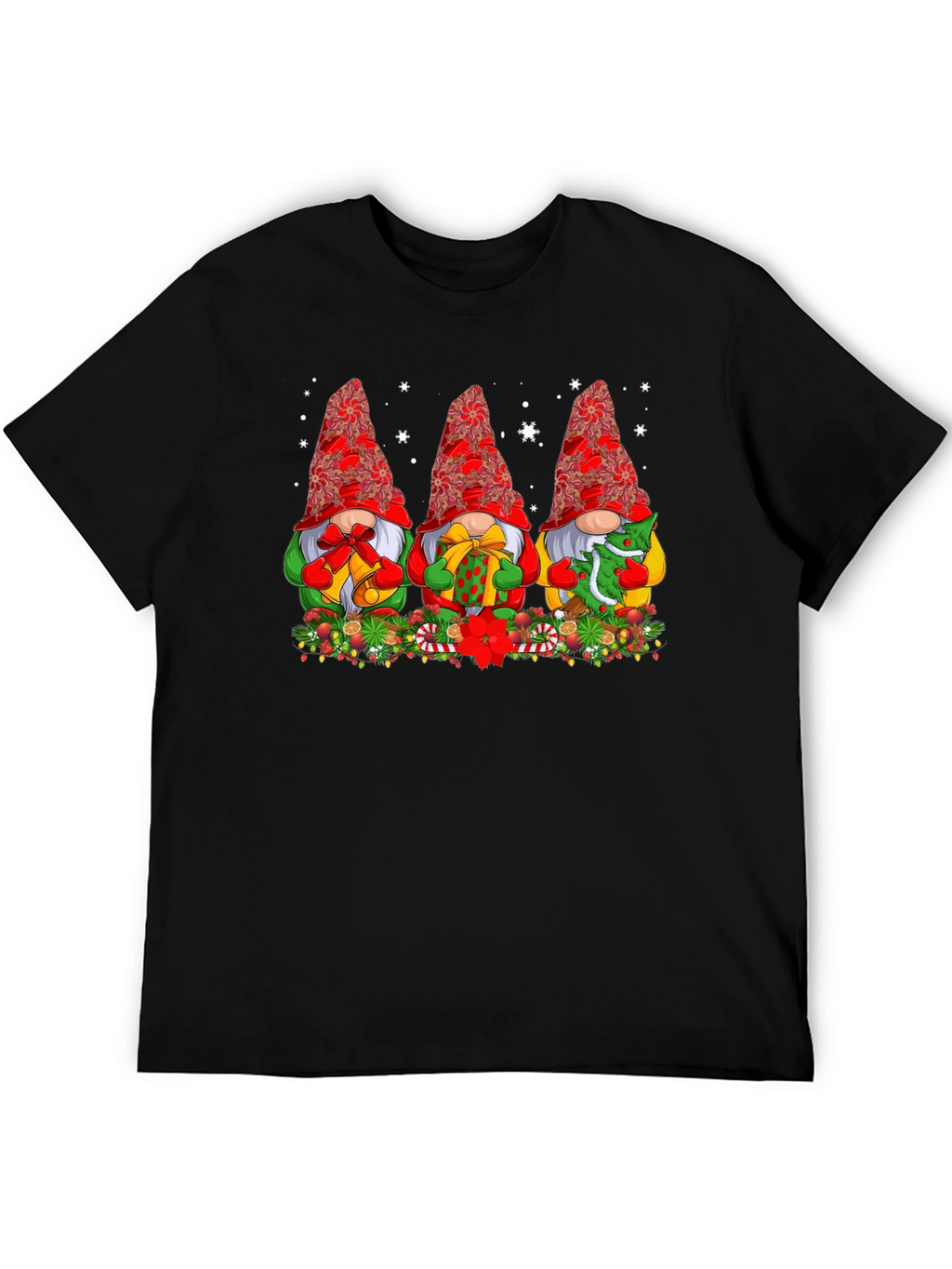 Festive Christmas Gnome T-Shirt