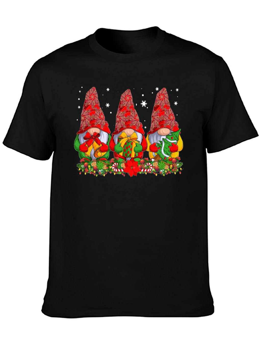 Festive Christmas Gnome T-Shirt