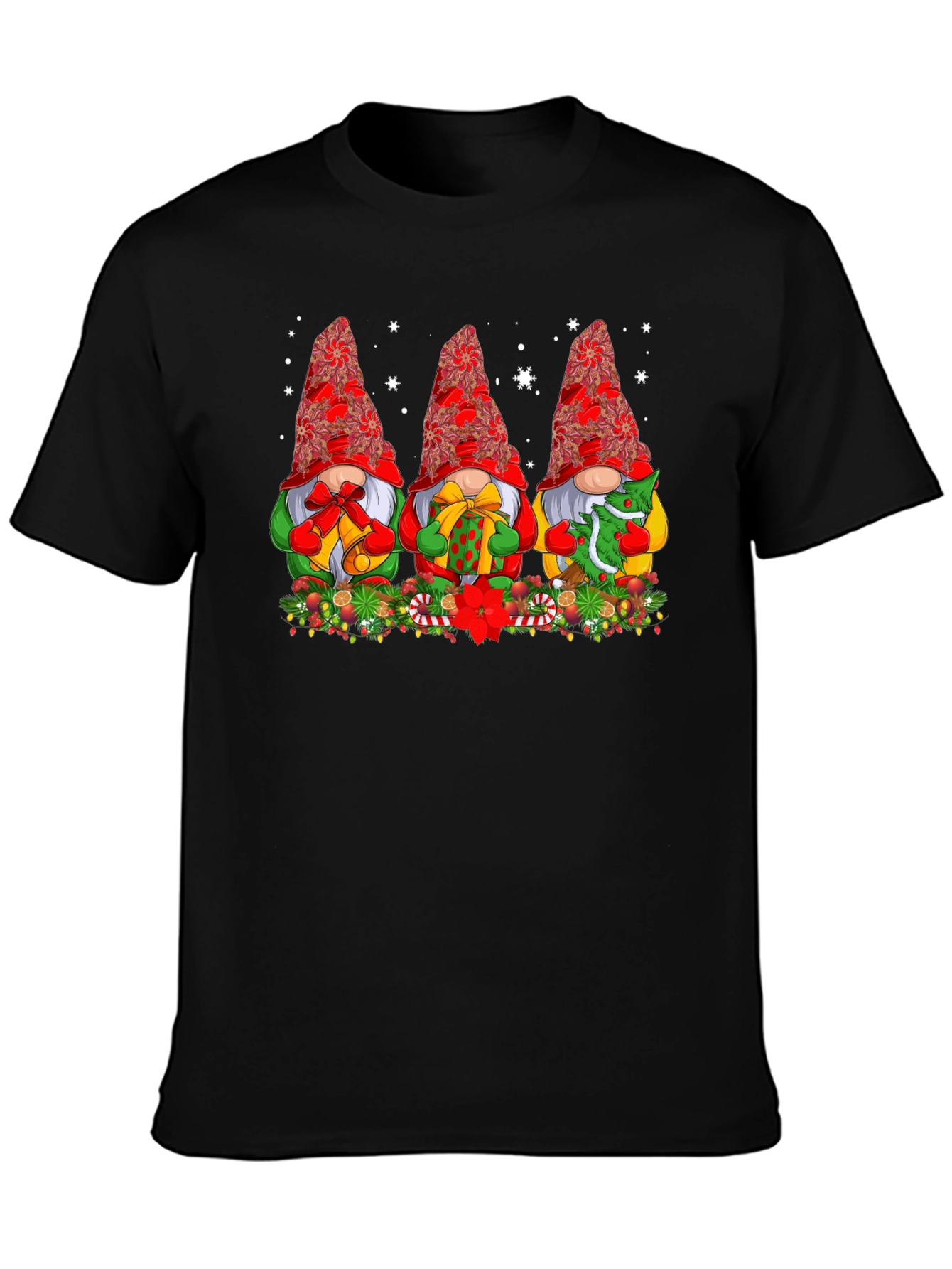 Festive Christmas Gnome T-Shirt