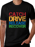 Catch Drive Release Recover Graphic Tee
