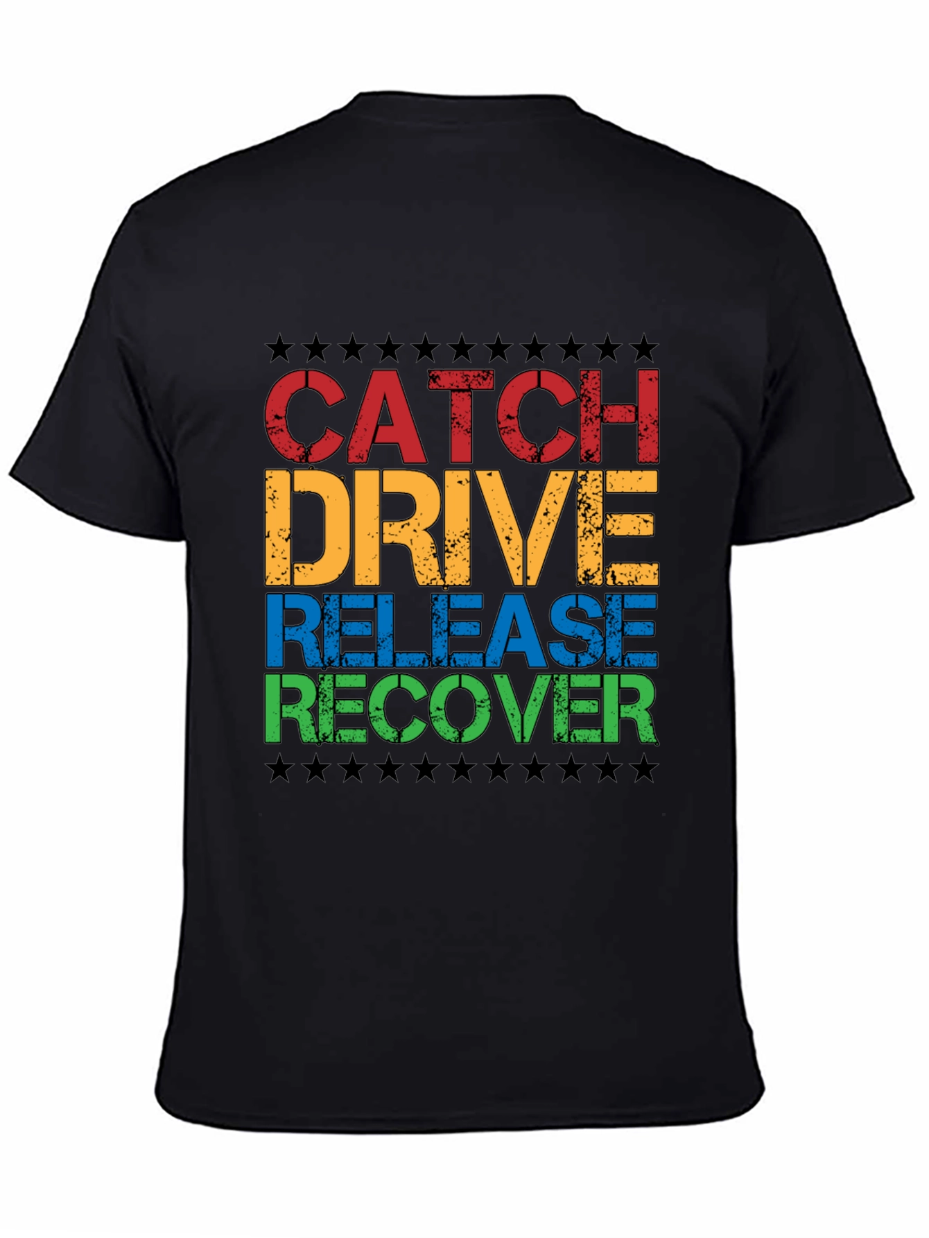 Catch Drive Release Recover Graphic Tee