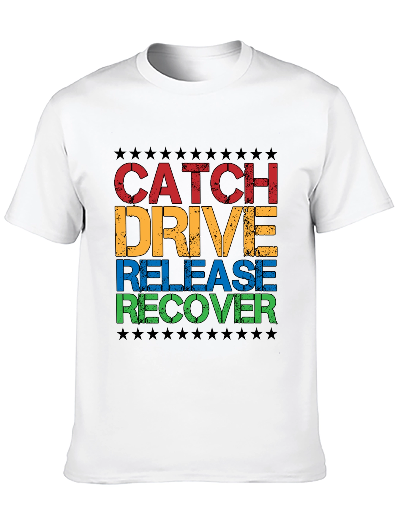 Catch Drive Release Recover Graphic Tee