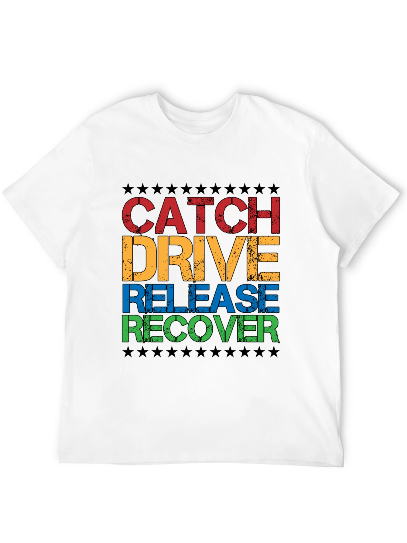 Catch Drive Release Recover Graphic Tee