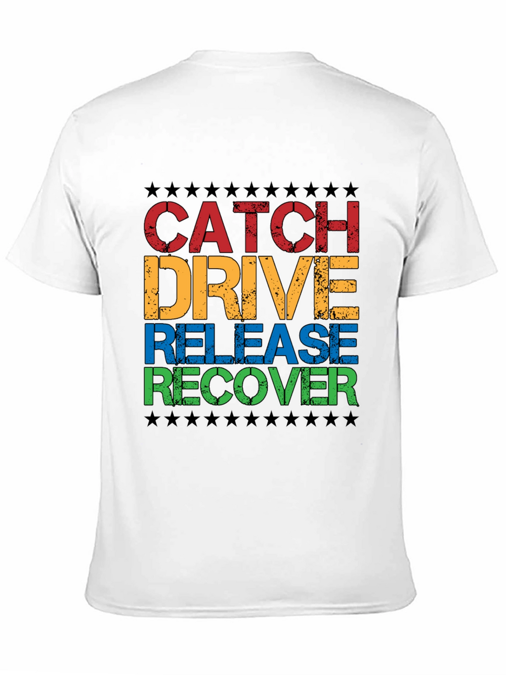 Catch Drive Release Recover Graphic Tee