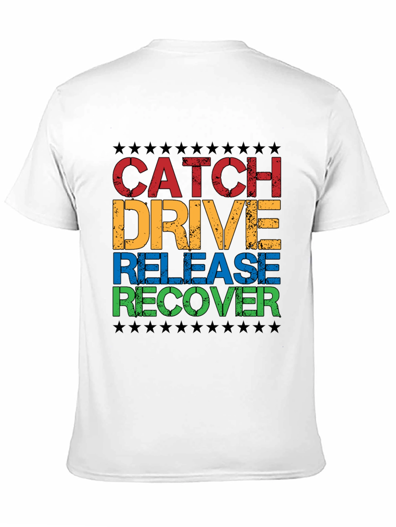 Catch Drive Release Recover Graphic Tee
