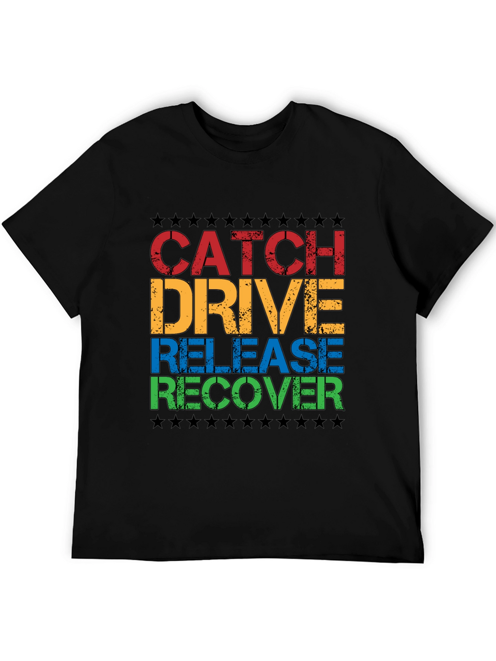Catch Drive Release Recover Graphic Tee