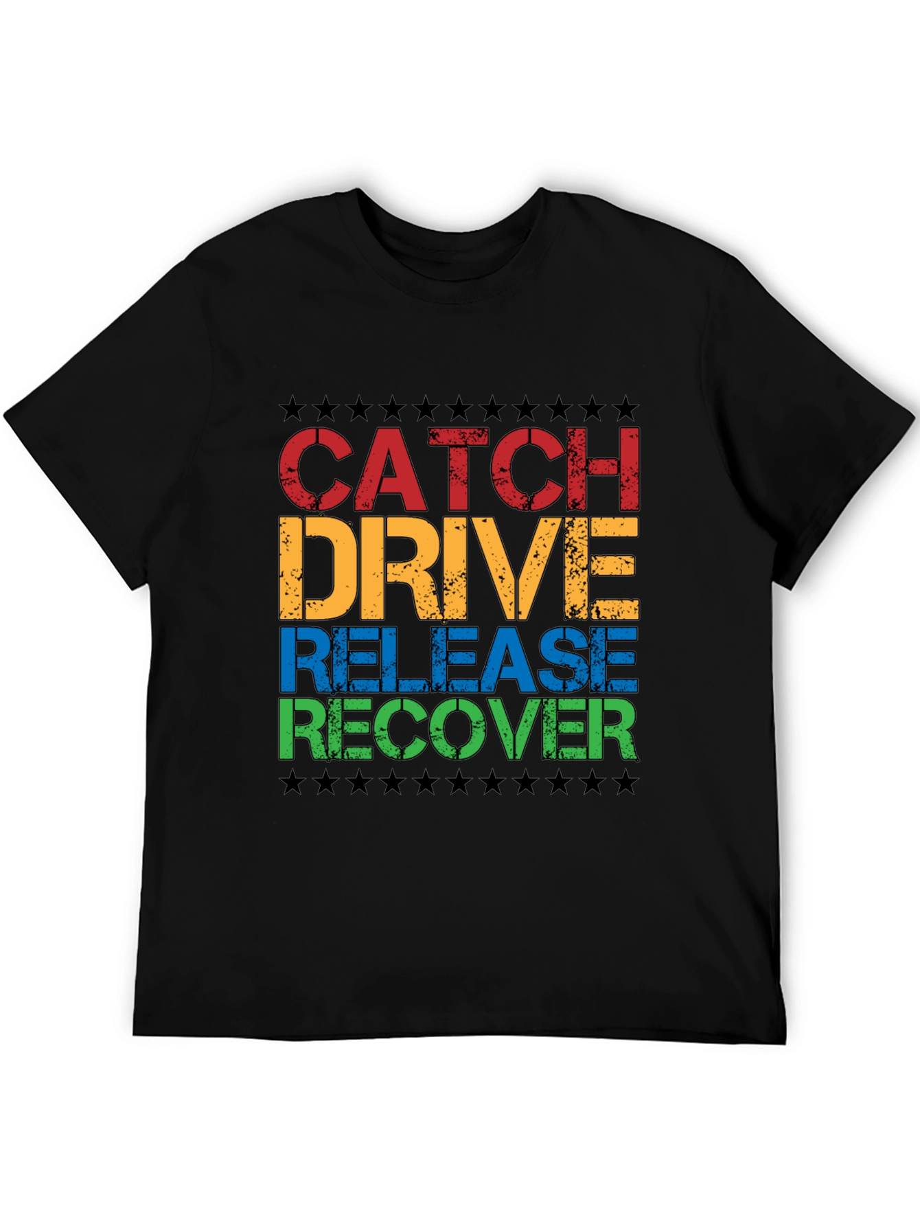Catch Drive Release Recover Graphic Tee
