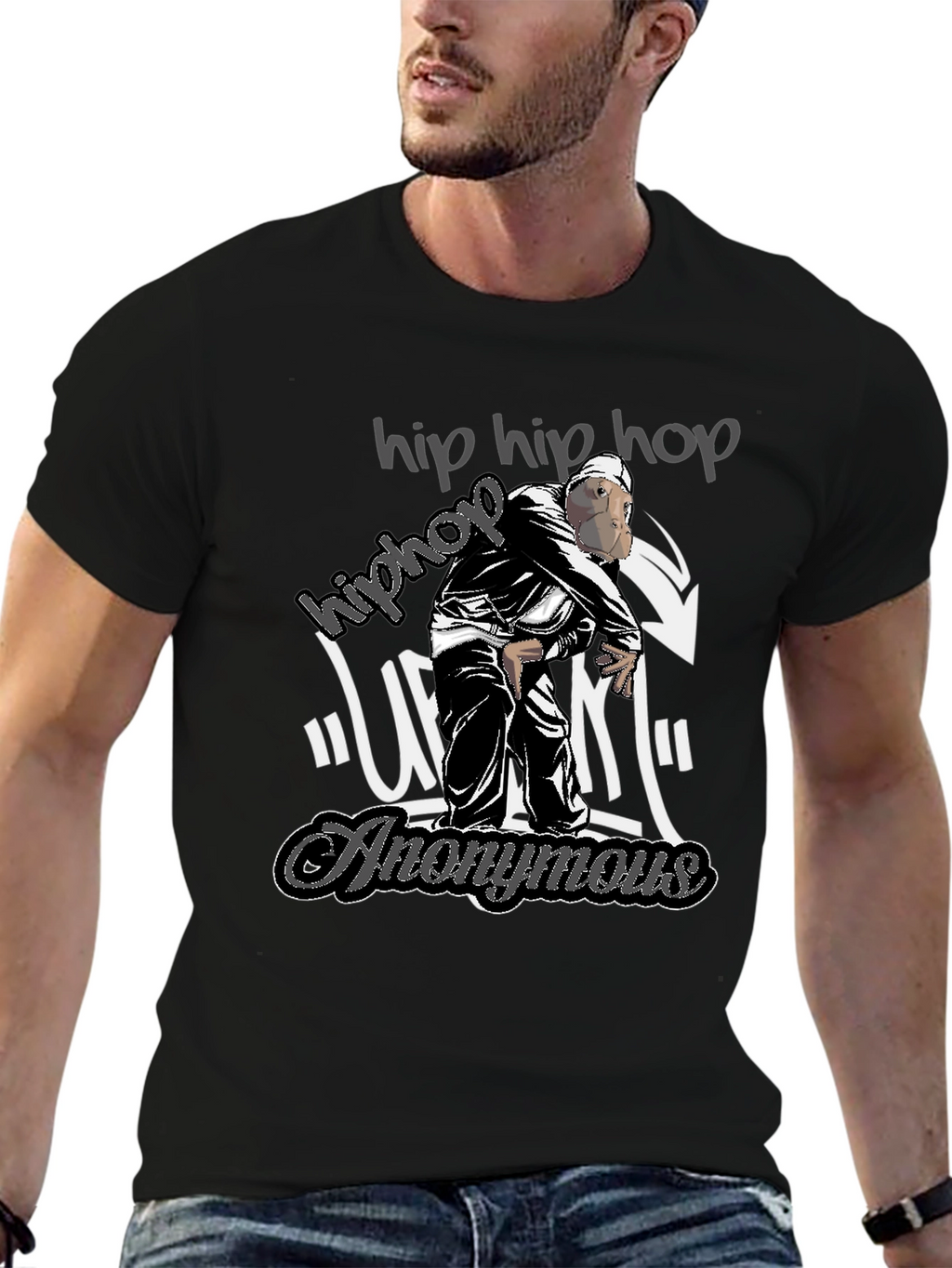 Hip Hop Anonymous Graphic Tee