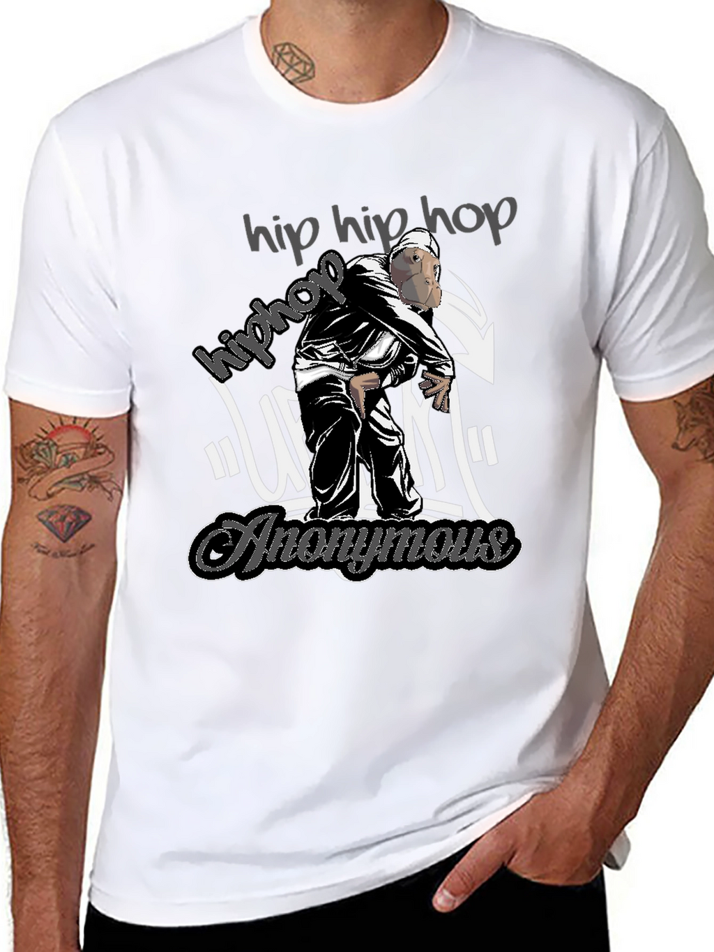 Hip Hop Anonymous Graphic Tee