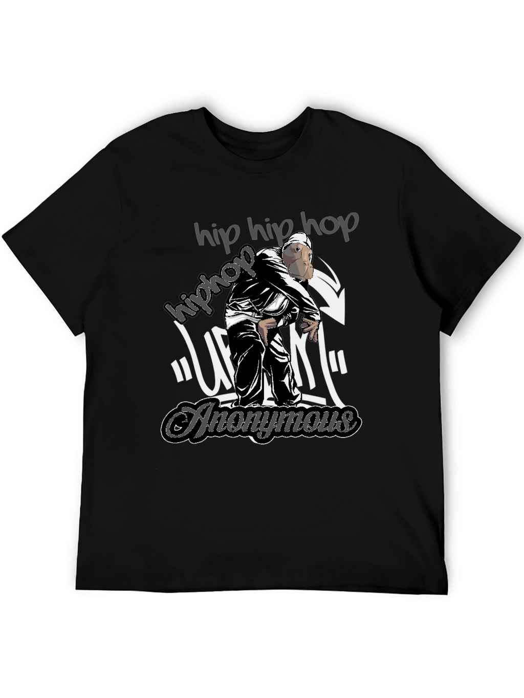 Hip Hop Anonymous Graphic Tee