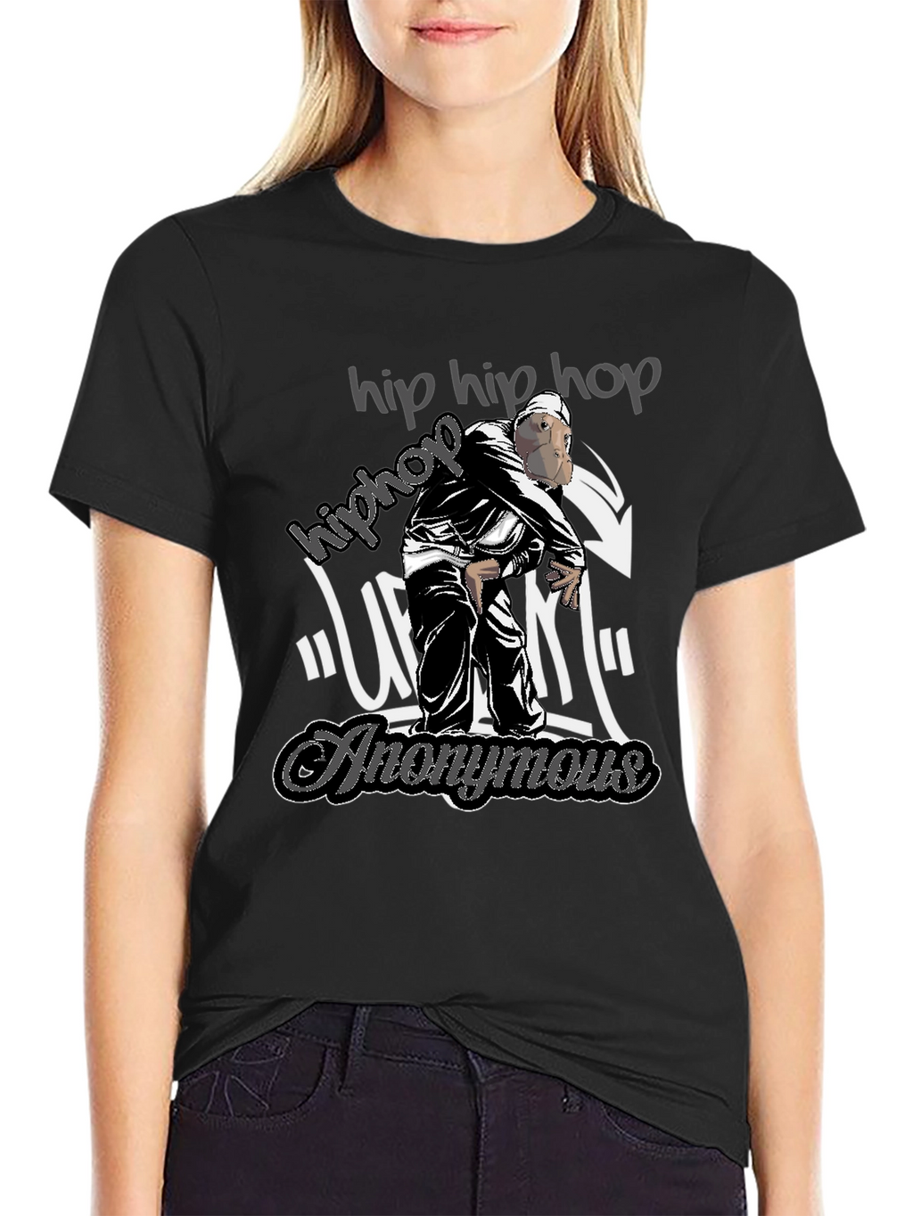 Hip Hop Anonymous Graphic Tee