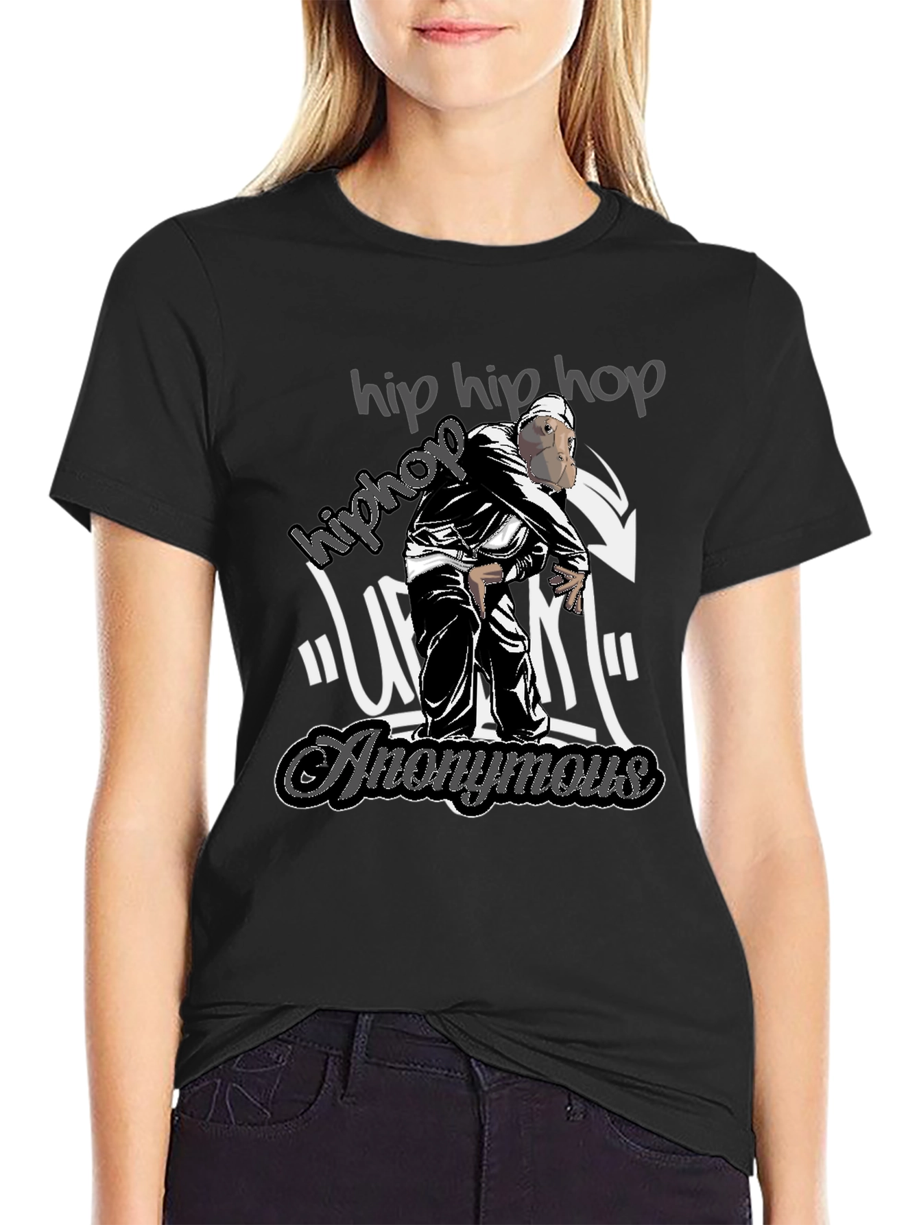 Hip Hop Anonymous Graphic Tee