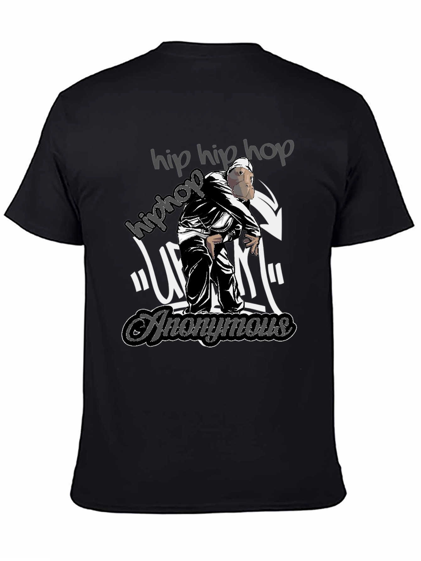 Hip Hop Anonymous Graphic Tee