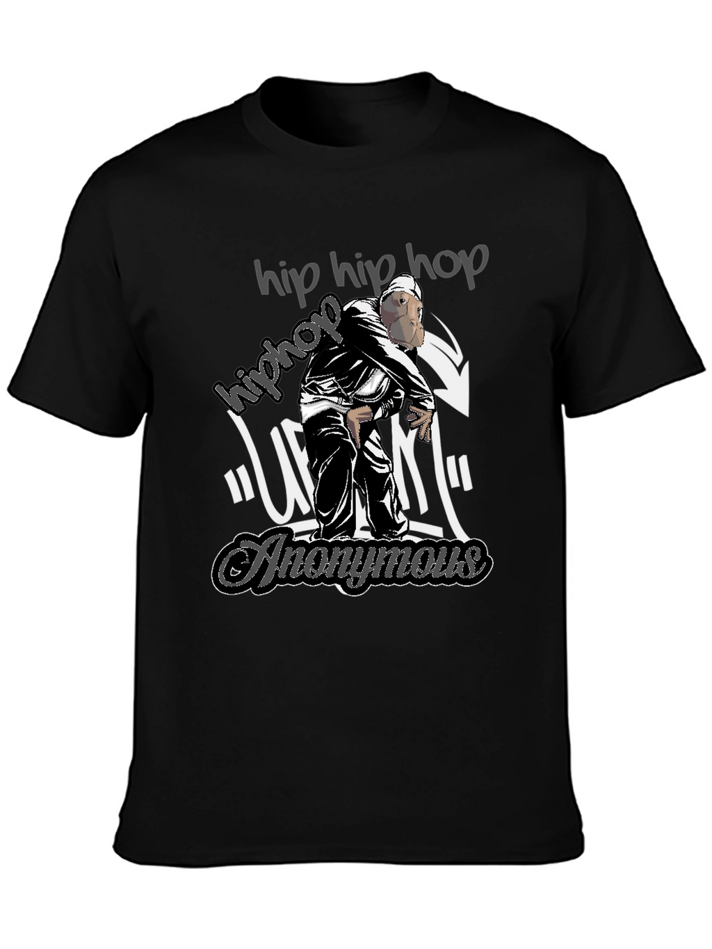 Hip Hop Anonymous Graphic Tee