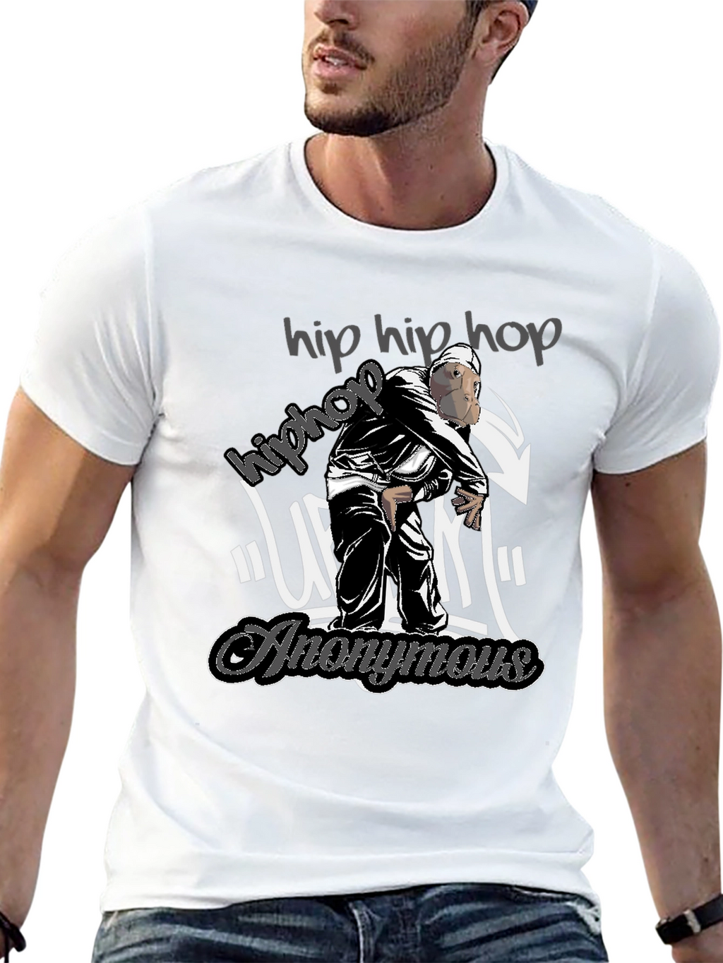 Hip Hop Anonymous Graphic Tee