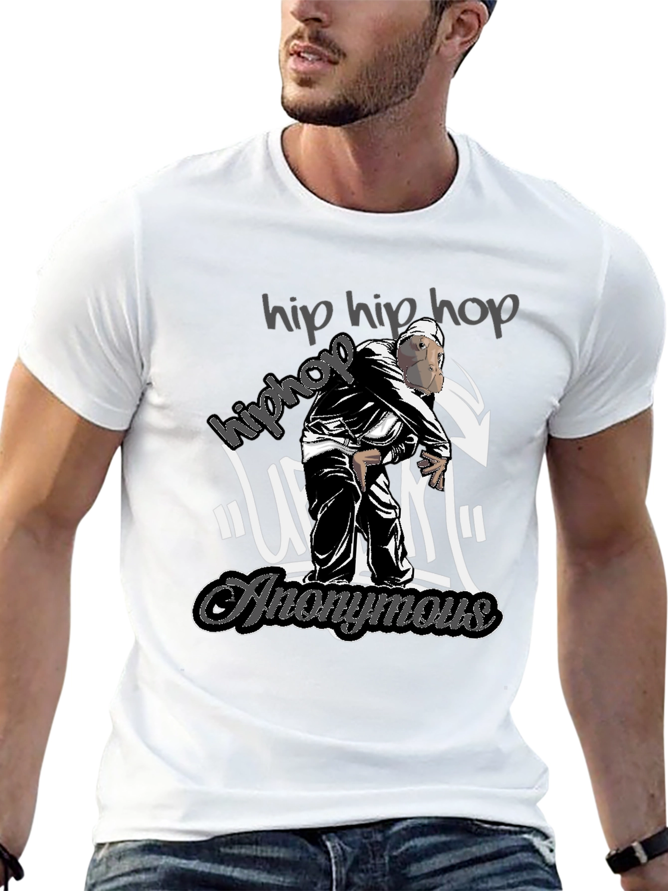 Hip Hop Anonymous Graphic Tee