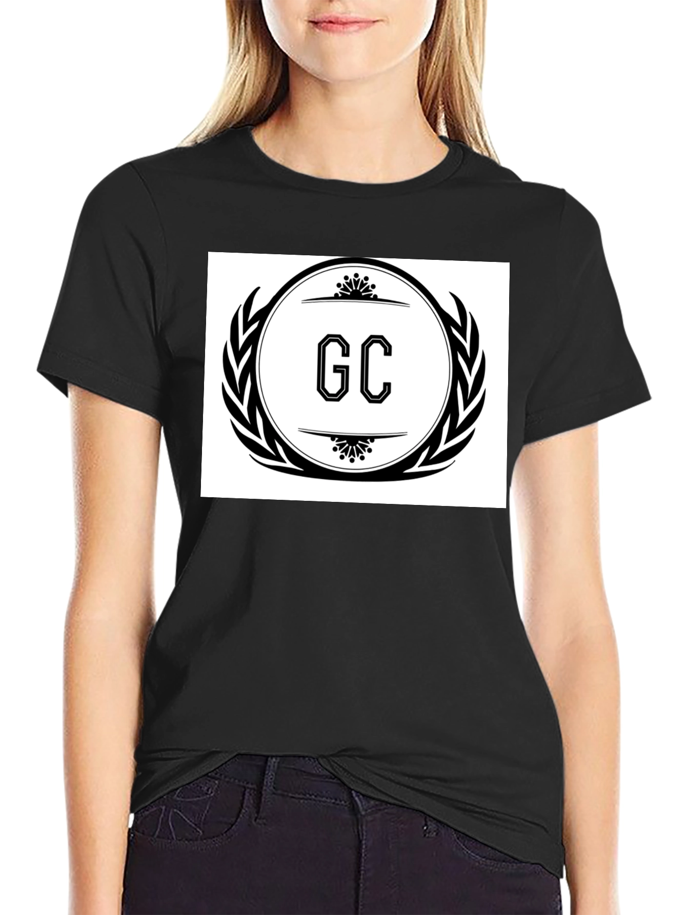 GC Logo Graphic Black T-Shirt