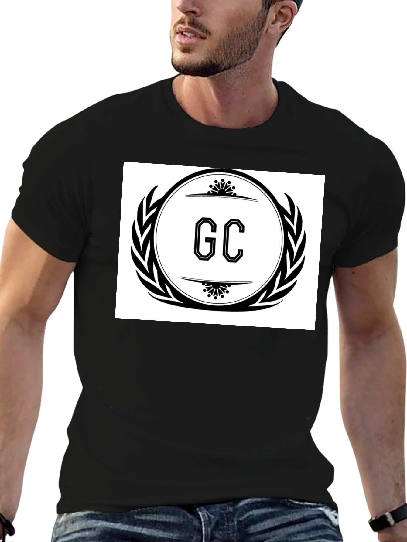 GC Logo Graphic Black T-Shirt
