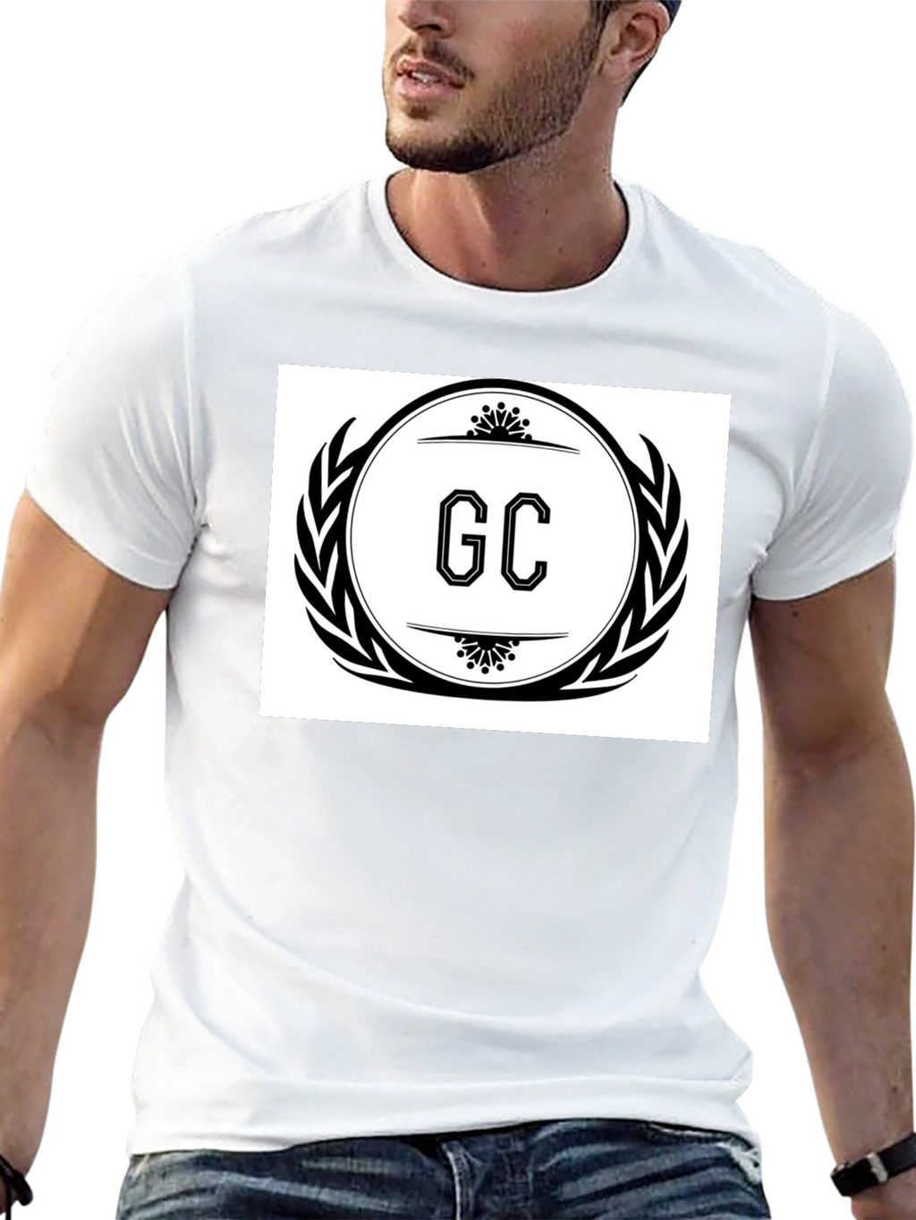 GC Logo Graphic Black T-Shirt