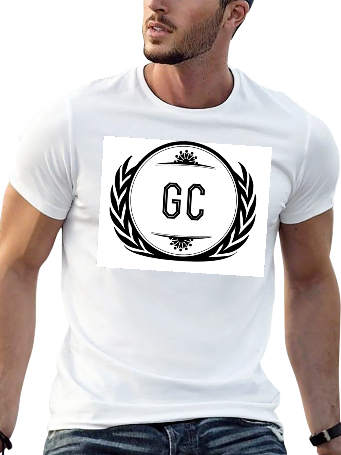 GC Logo Graphic Black T-Shirt