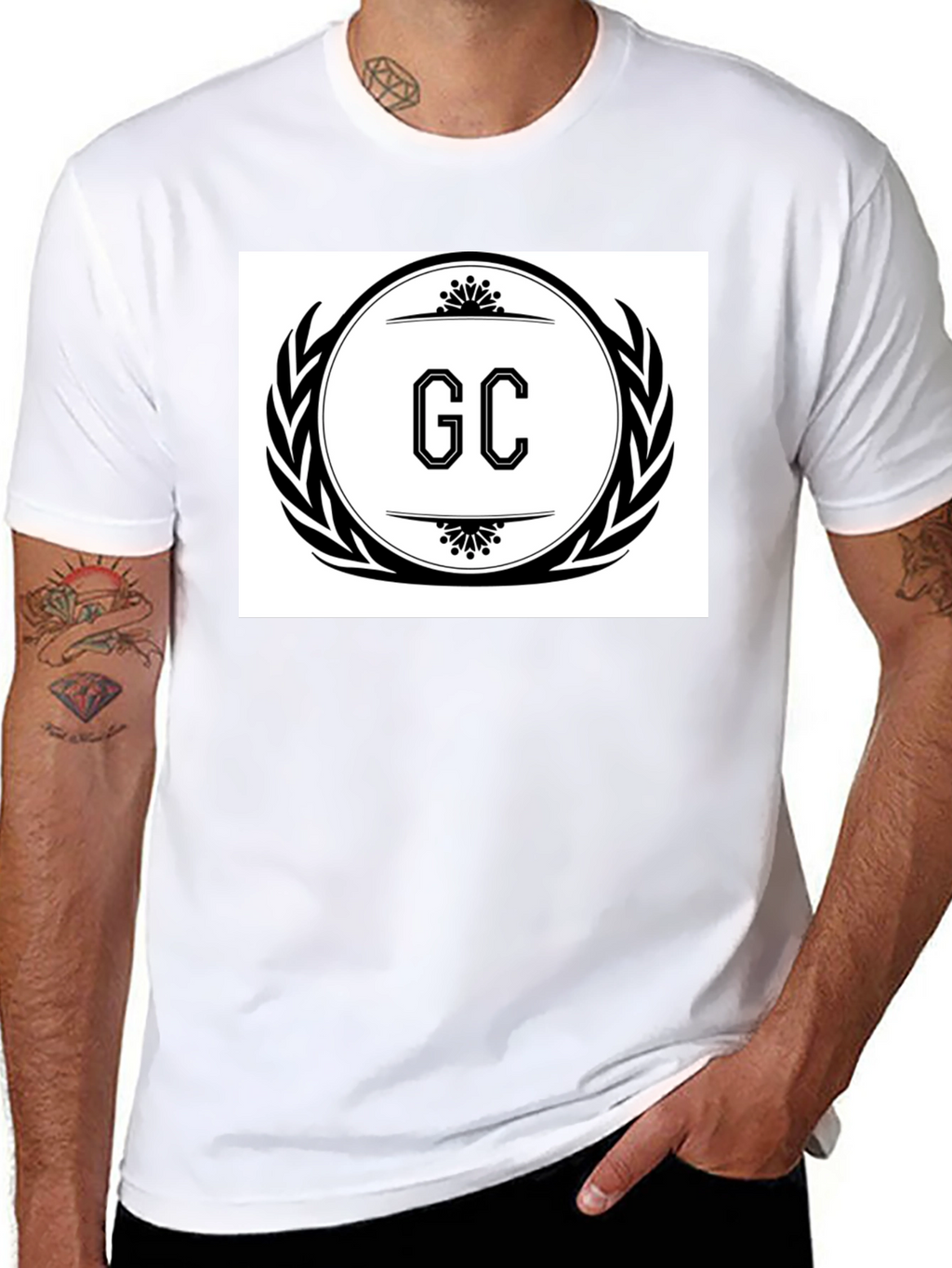 GC Logo Graphic Black T-Shirt