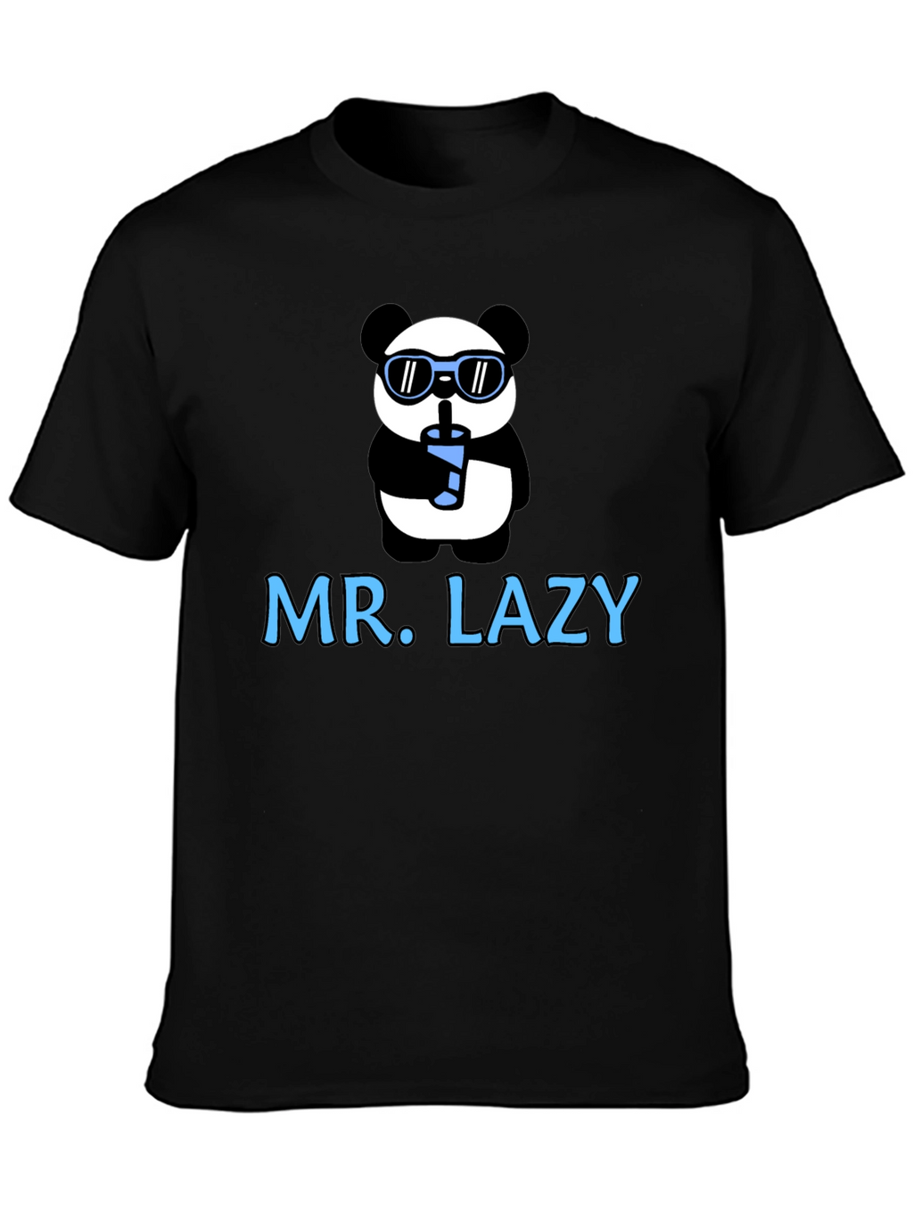 Mr. Lazy Panda Graphic T-Shirt
