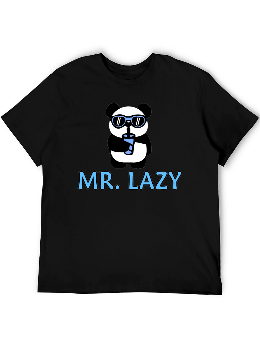 Mr. Lazy Panda Graphic T-Shirt