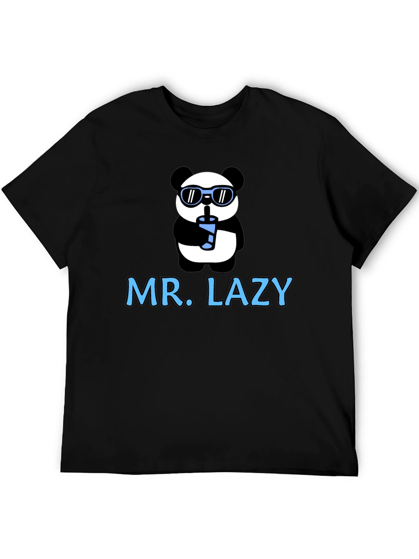 Mr. Lazy Panda Graphic T-Shirt