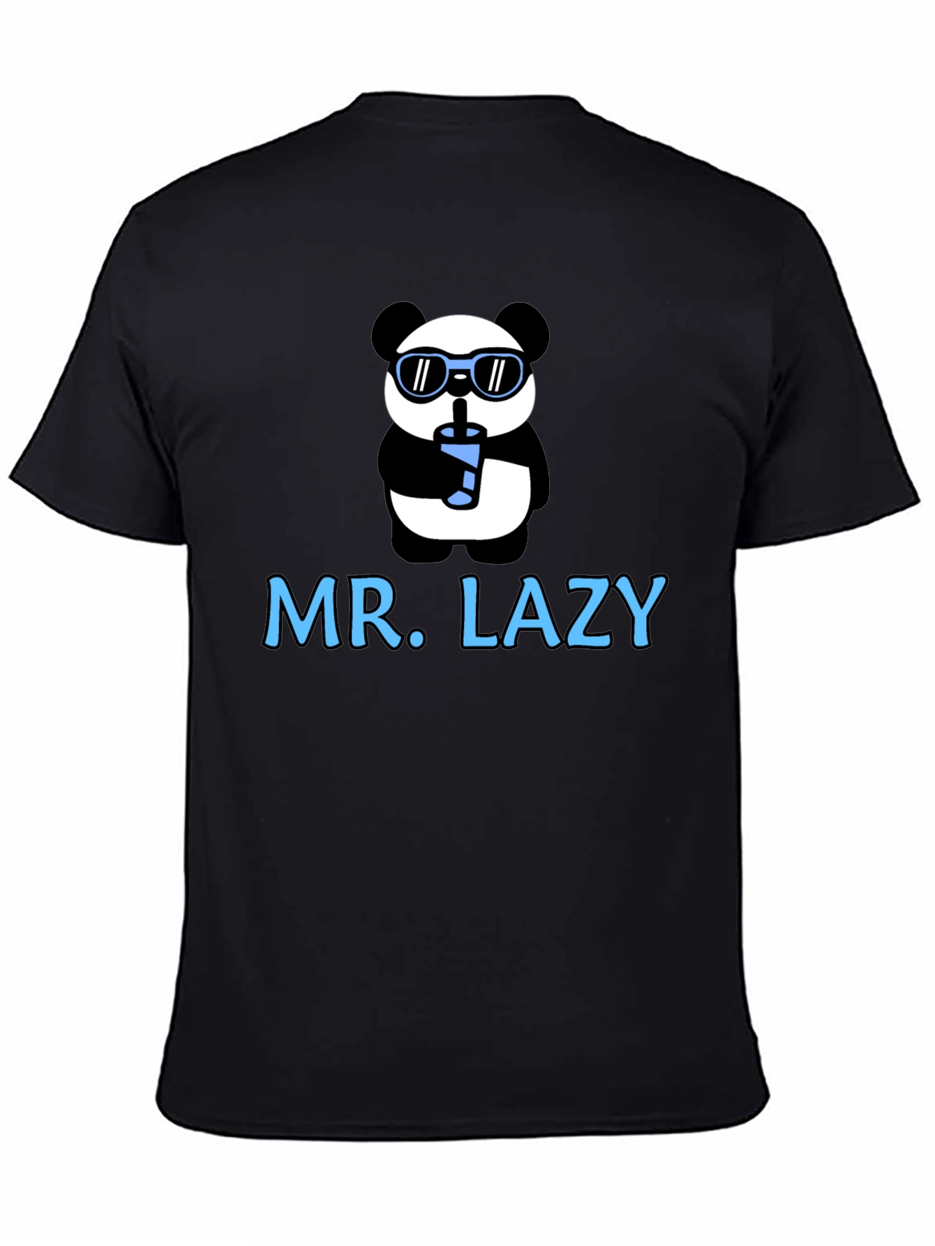 Mr. Lazy Panda Graphic T-Shirt
