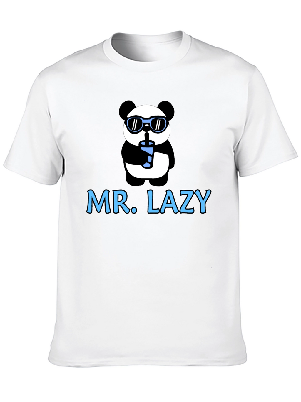 Mr. Lazy Panda Graphic T-Shirt