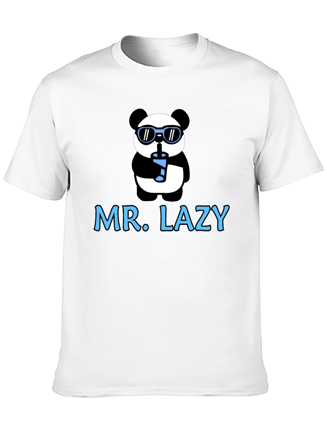 Mr. Lazy Panda Graphic T-Shirt