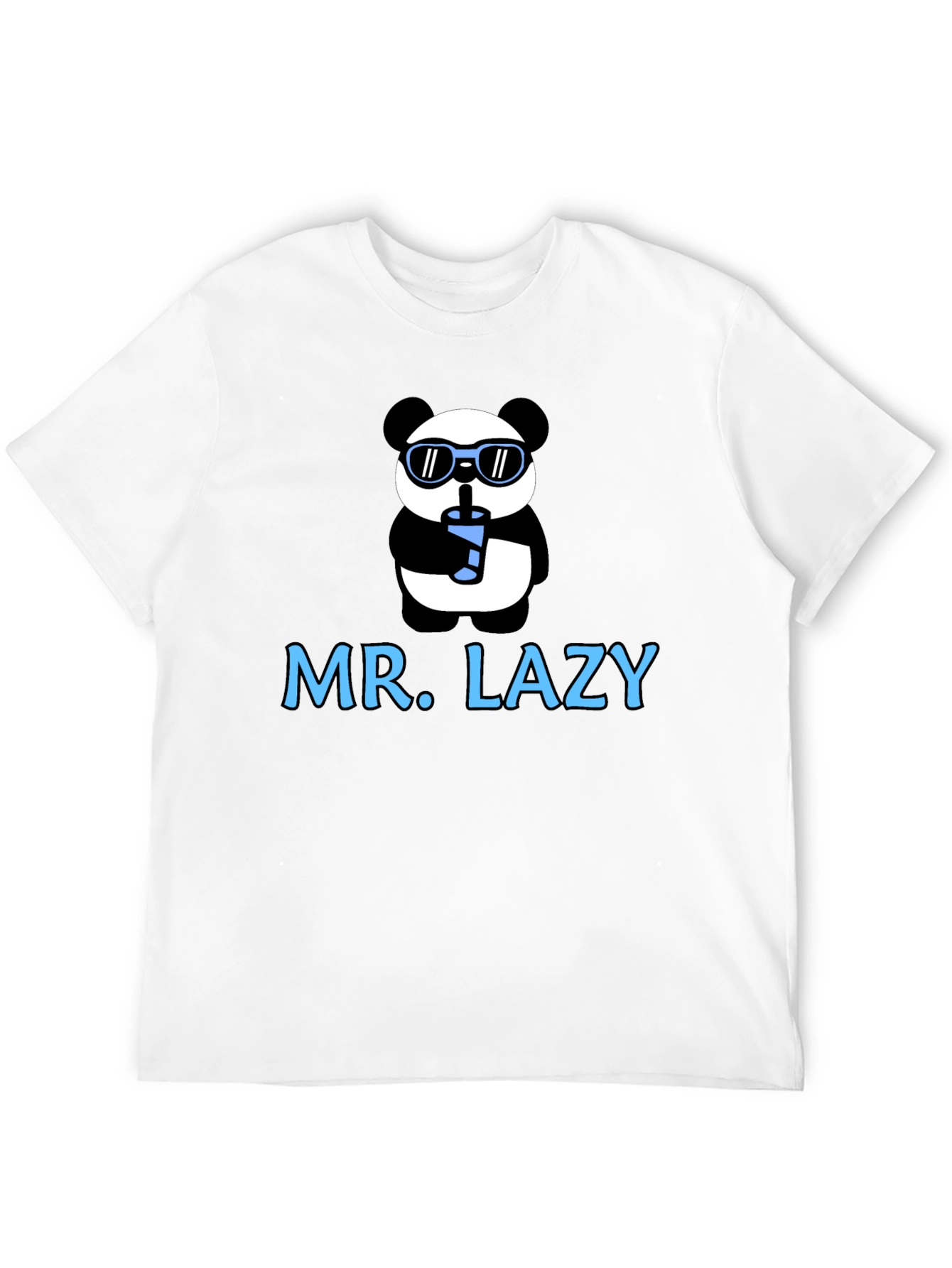 Mr. Lazy Panda Graphic T-Shirt