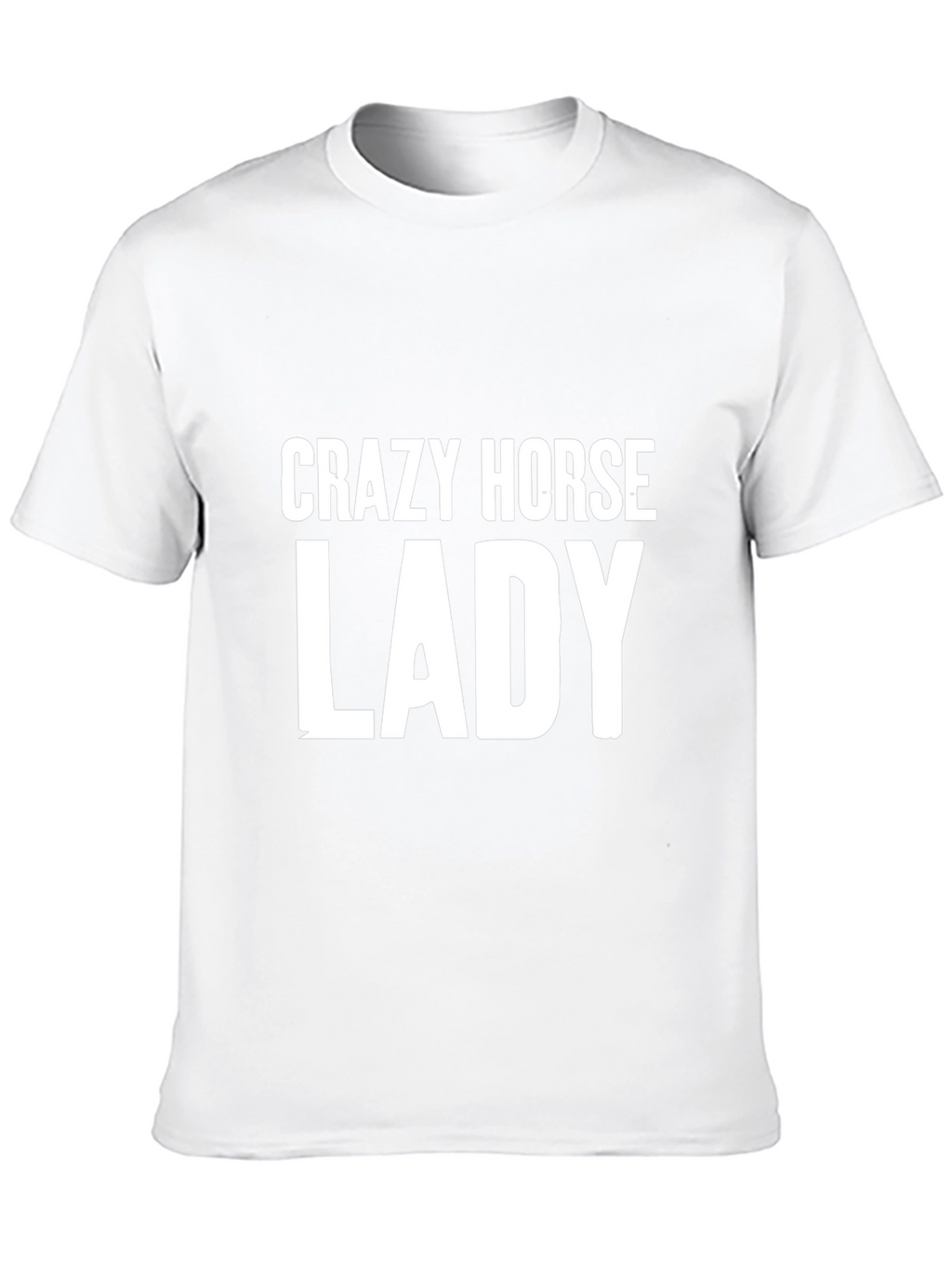 Crazy Horse Lady Graphic Tee - Black