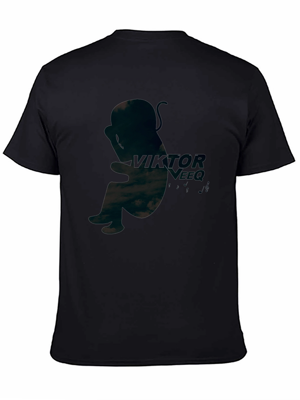 Viktor Veeq Graphic Black T-Shirt