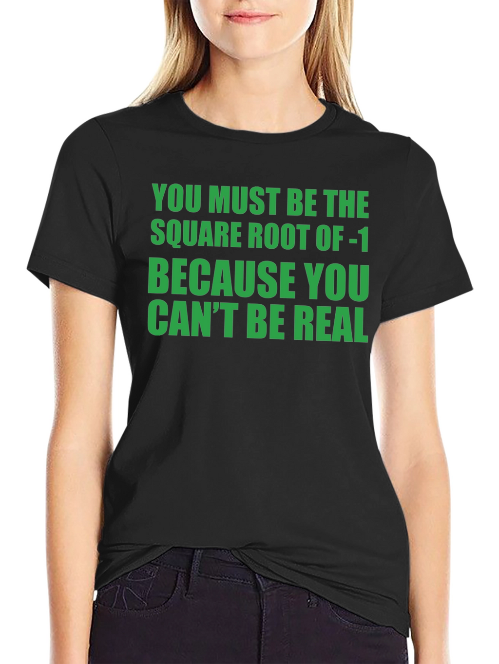 Square Root of -1 Humor Graphic Tee