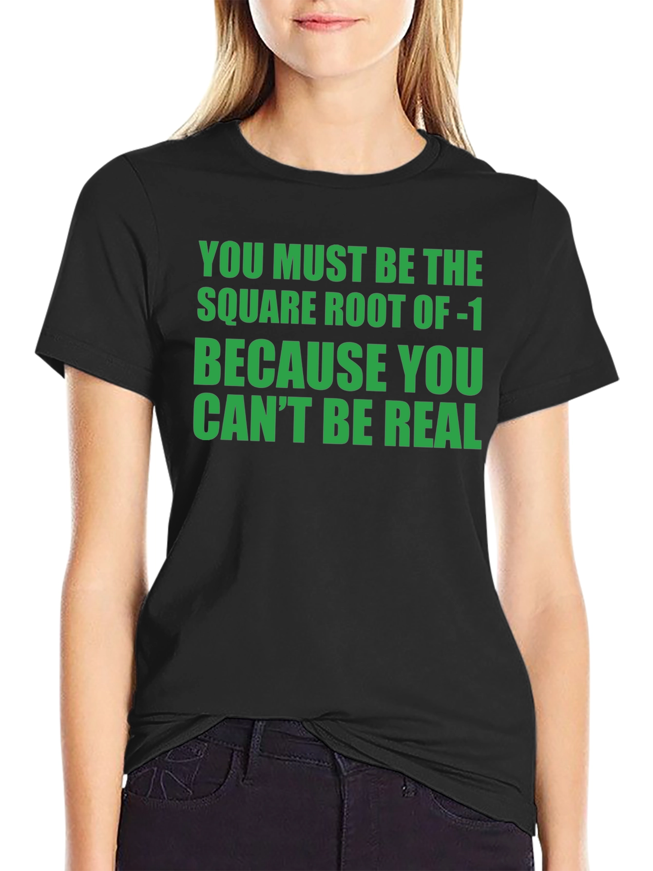 Square Root of -1 Humor Graphic Tee