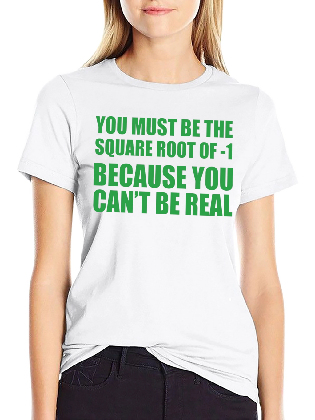 Square Root of -1 Humor Graphic Tee