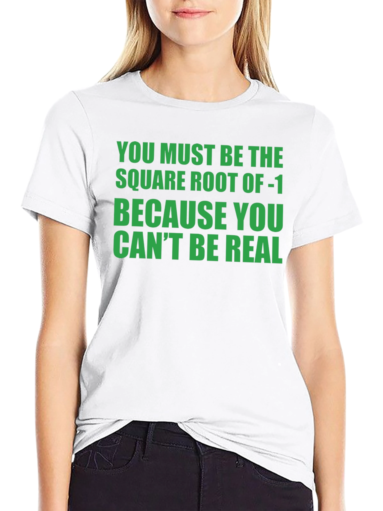 Square Root of -1 Humor Graphic Tee