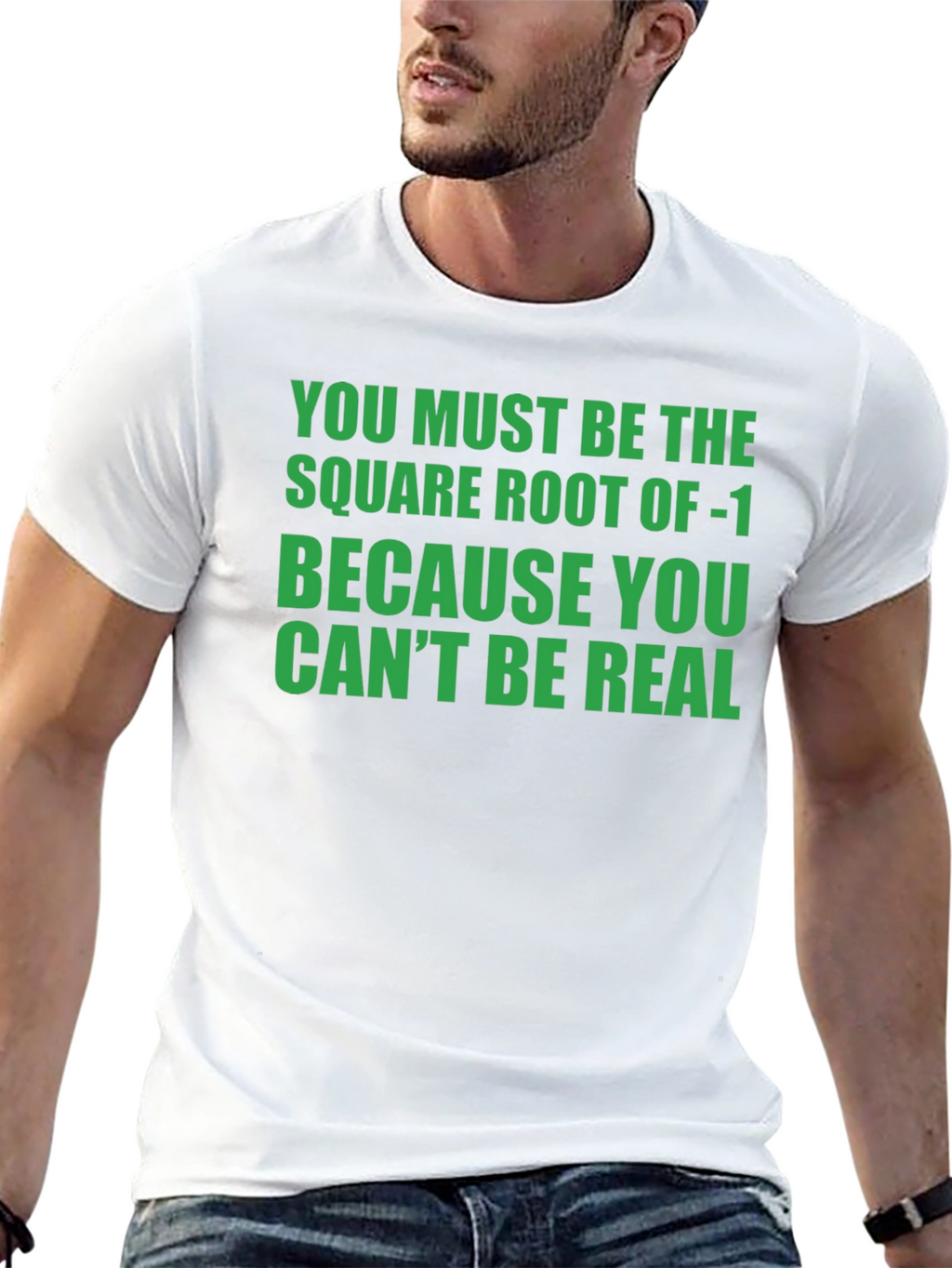 Square Root of -1 Humor Graphic Tee