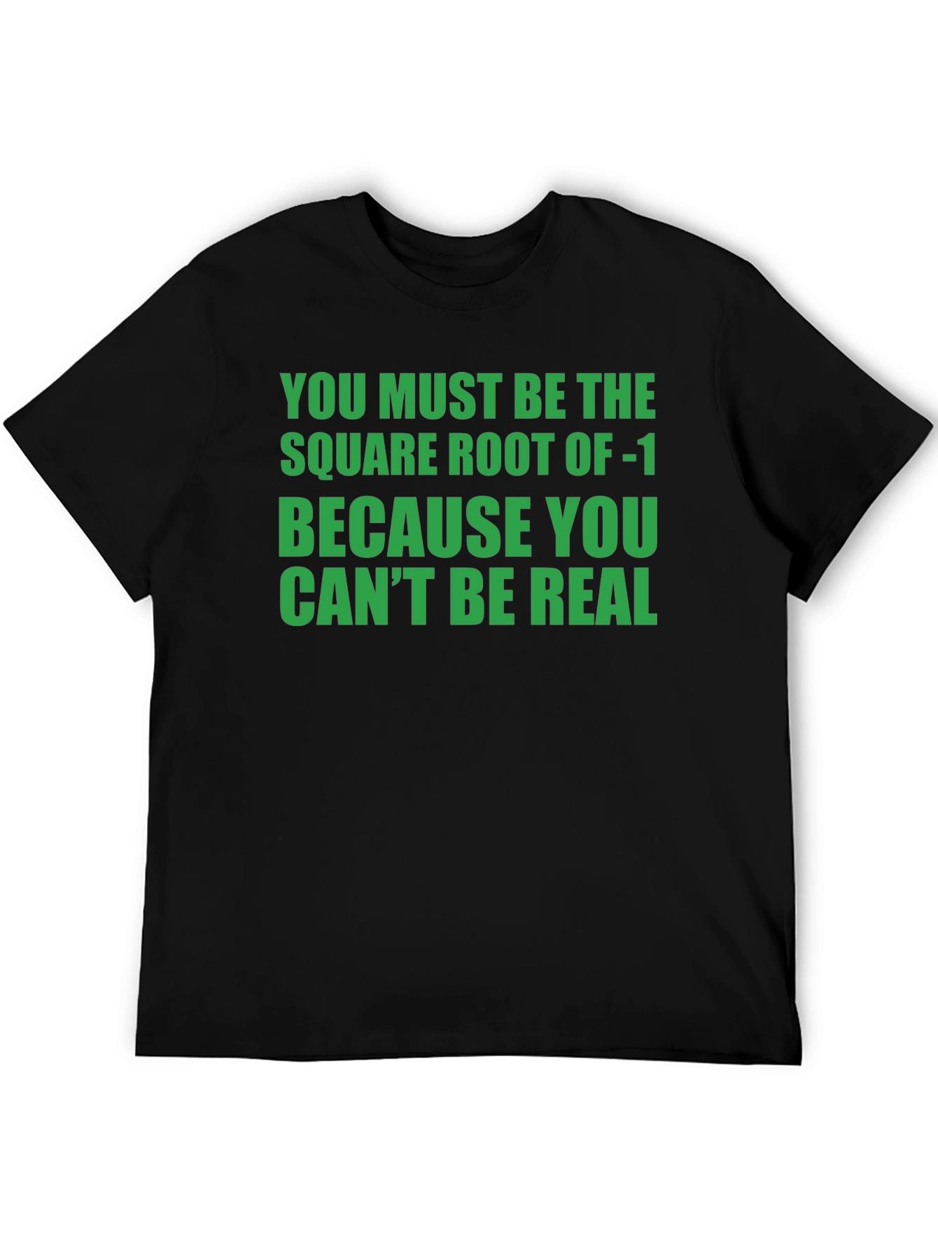 Square Root of -1 Humor Graphic Tee