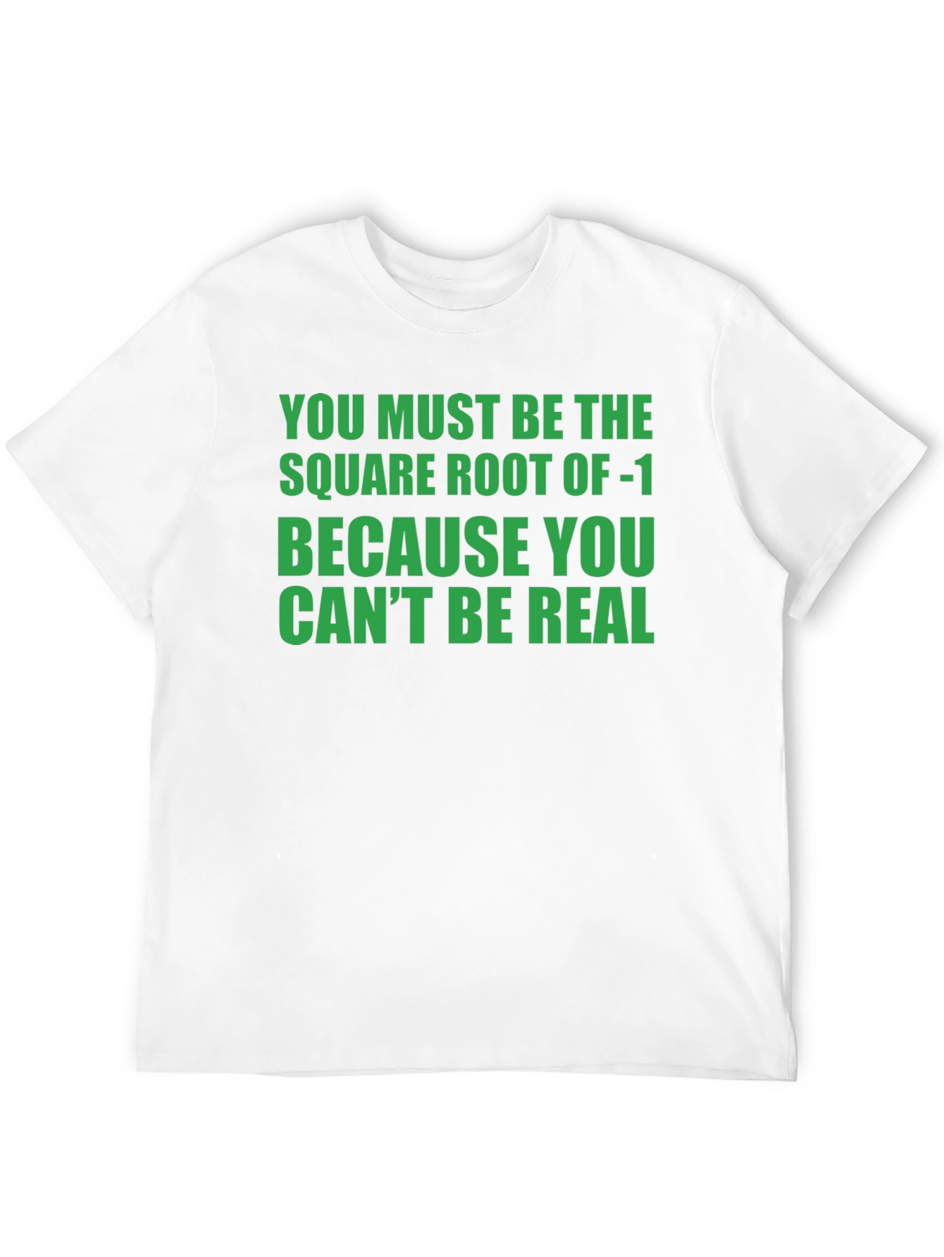Square Root of -1 Humor Graphic Tee
