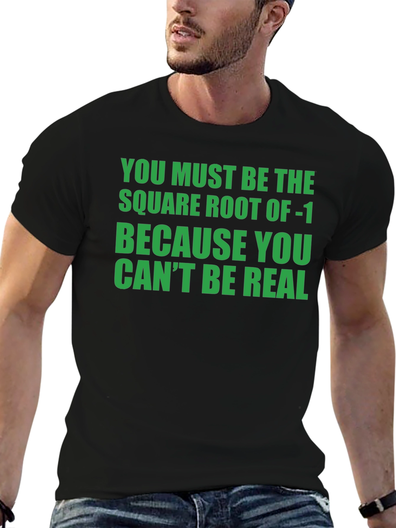 Square Root of -1 Humor Graphic Tee
