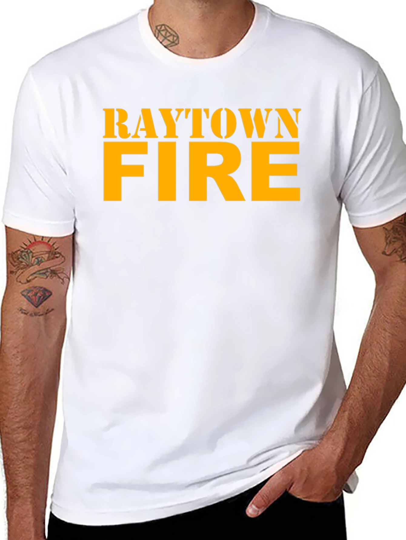 Raytown Fire T-Shirt - Bold Graphic Tee