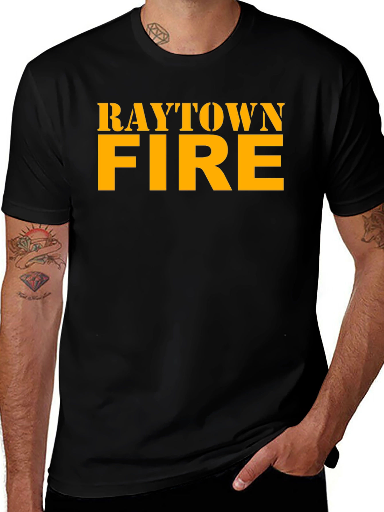 Raytown Fire T-Shirt - Bold Graphic Tee
