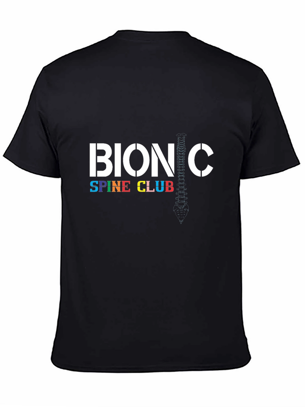 BION C Spine Club Graphic T-Shirt