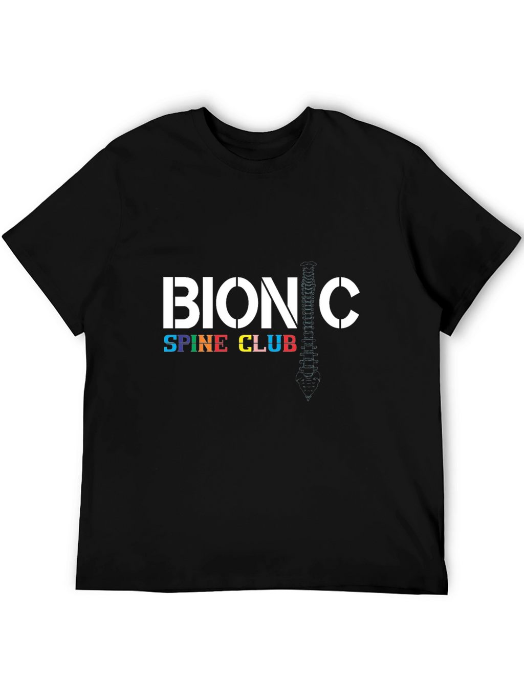 BION C Spine Club Graphic T-Shirt